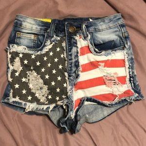 USA Jean shorts